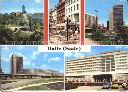 Halle Saale Burg Giebichenstein Interhotel Stadt Halle