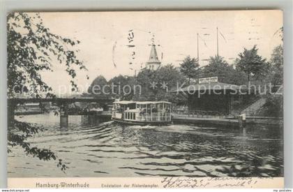 Winterhude Endstation Alsterdampfer