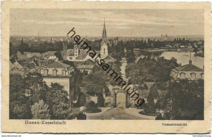 Hanau-Kesselstadt - Gesamtansicht gel. 1930
