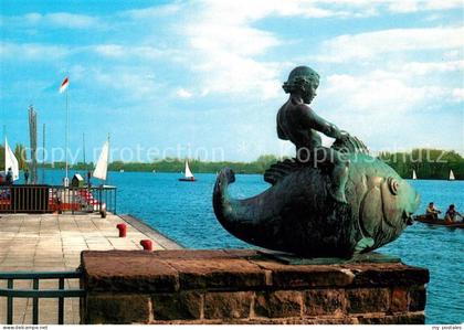 Hannover Fisch mit Putte Maschsee