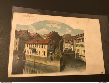postkarte ansichtskarte hannover insel bettembourg