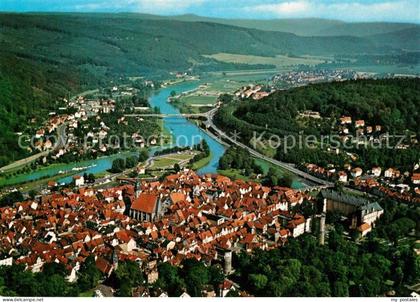 Hannoversch Muenden Fliegeraufnahme