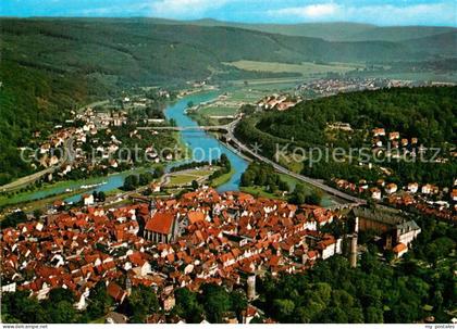 Hannoversch Muenden Fliegeraufnahme