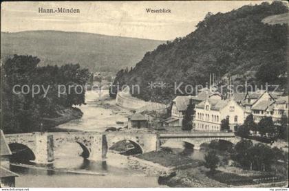Hannoversch Muenden Weserblick