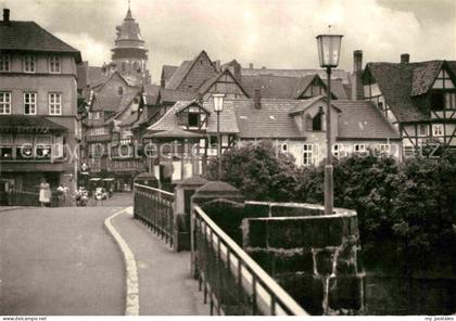 Hannoversch Muenden Weserbruecke Sankt Blasienkirche