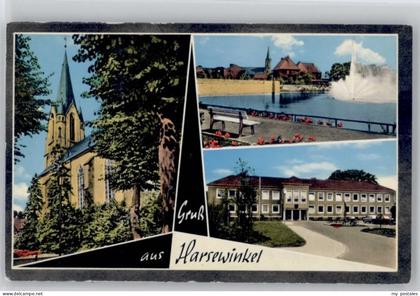 Harsewinkel Pfarrkirche Stadtpark Rathaus