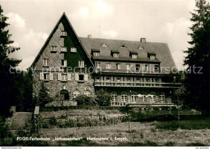Hartenstein Zwickau FDGB Ferienheim Aktionseinheit