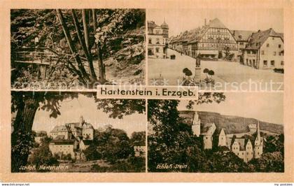 Hartenstein Zwickau Sachsen Schloss Hartenstein Markt Schloss Stein