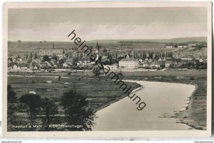 Hassfurt - Arbeitsdienstlager - Verlag Adam Hahn Hassfurt