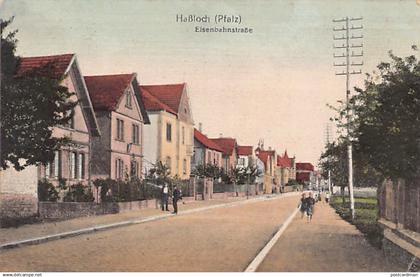 Haßloch (RP) Haßloch (Pfalz)Eisenbahnstraße Verlag P. Curth, Haßloch