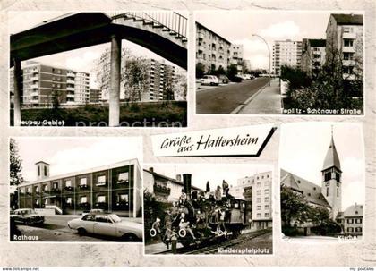Hattersheim Main Neubau Gebiet Teplitz Schoenauer Strasse Rathaus Kinderspielpla