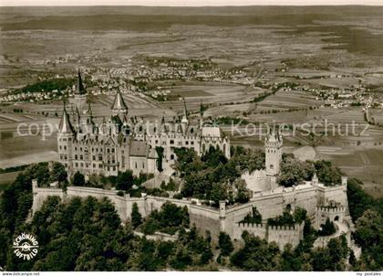 Hechingen Burg Hohenzollern Fliegeraufnahme
