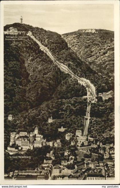 Heidelberg Neckar Schloss Heidelberg Koenigsstuhl Restaurant