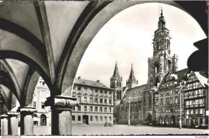 Heilbronn Neckar Heilbronn Marktplatz Kirche x 1958