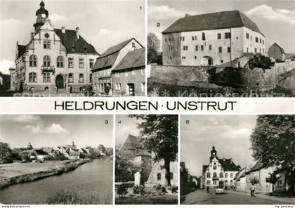 Heldrungen Rathaus Wasserburg Thomas Muentzer Gedenkstaette Teilansicht Wasserbu
