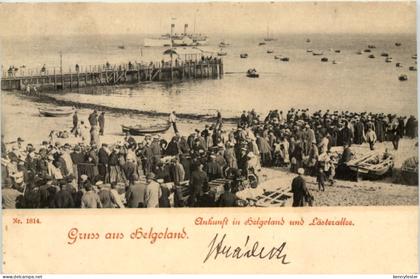 Gruss aus Helgoland - Ankunft in Helgoland und Lästerallee