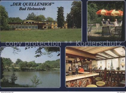 Helmstedt Niedersachsen Bad Helmstedt Hotel-Restaurant-Cafe Der Quellenhof