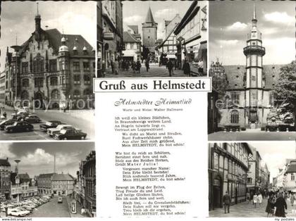 Helmstedt Niedersachsen mit Heimatlied