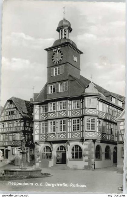 Heppenheim Bergstrasse Heppenheim Rathaus