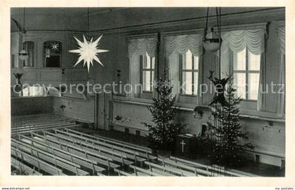 Herrnhut Kirchengemeinde der Bruedergemeinschaft Herrnhut vor der Christnacht