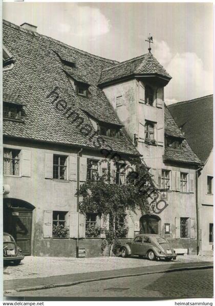 Hersbruck - Deutsches Hirtenmuseum - VW Käfer - Foto-Ansichtskarte - Verlag S. Reinfart Hersbruck