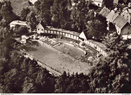 Herzogenaurach Bayern Freibad Fliegeraufnahme