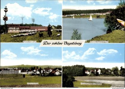CPA Grebenhain im Vogelsbergkreis, Hoherodskopf, Nieder-Mooser-See, Oberwald