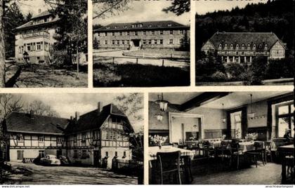 CPA Schwalmstadt in Hessen, Rasthaus Steinatal, Innenansicht