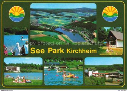 Kirchheim Hessen Seepark Kirchheim Fliegeraufnahme Teilansichten