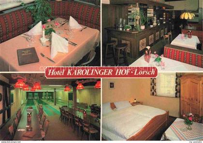 Lorsch Hessen Hotel Restaurant Karolinger Hof Fremdenzimmer Kegelbahn