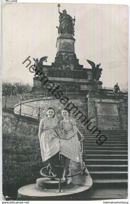 Niederwald-Denkmal 1940 - Foto-AK