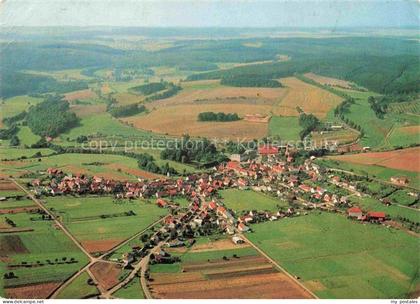 Stockhausen Lauterbach Herbstein Vogelsbergkreis Hessen Fliegeraufnahme Dorf Fel