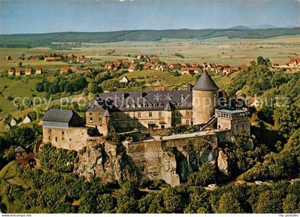 Waldeck Edersee Burghotel Schloss Waldeck Fliegeraufnahme