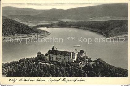 Waldeck Edersee Schloss Waldeck mit Edersee