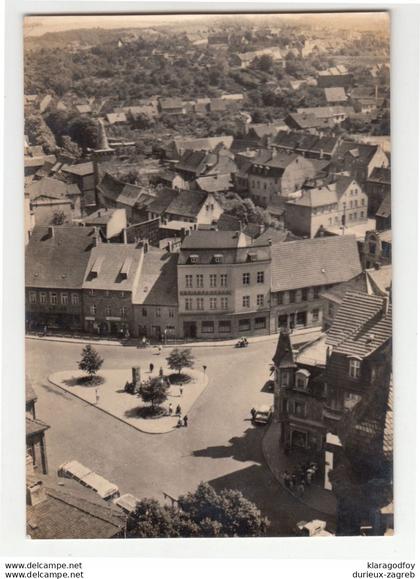 Hettstedt postcard taxed posted 1963 b201110