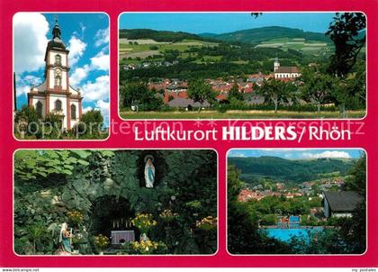 Hilders Rhoen Kirche Panorama Mariengrotte Schwimmbad