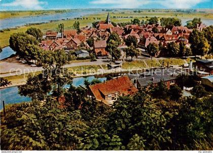Hitzacker Elbe Blick vom Weinberg