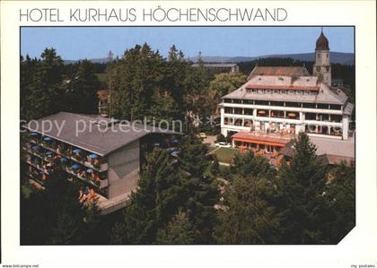 Hoechenschwand Schwarzwald BW Porten Hotel Kurhaus Hoechenschwand