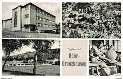 Hoehr-Grenzhausen Fliegeraufnahme Toepferwerk