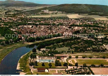 Hoexter Weser Fliegeraufnahme