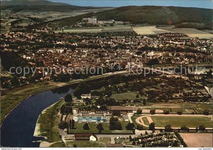 Hoexter Weser Luftbild