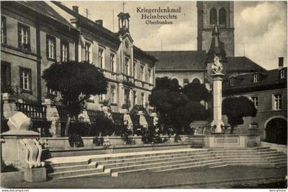 Kriegerdenkmal Helmbrechts - Oberfranken