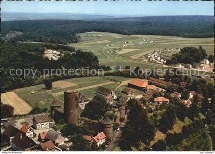 Hofgeismar Burghotel Trendelburg Fliegeraufnahme