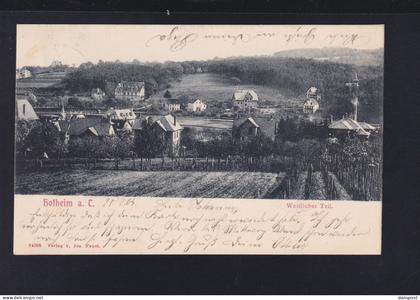 Dt. Reich AK Hofheim Westlicher Teil 1904