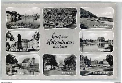 Holzminden Weser Holzminden Haarmann Denkmal Jugendherberge Marktplatz Kiekenste