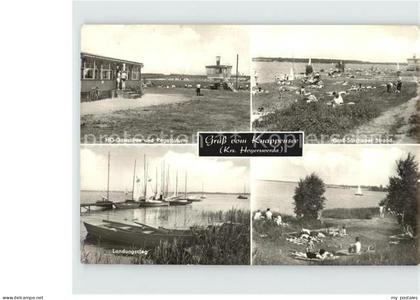 Hoyerswerda Knappensee HO Gaststaette Regattaturm Strand Landungssteg