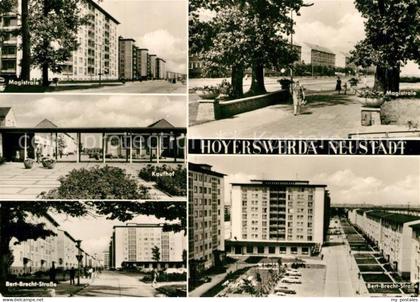Hoyerswerda Neustadt Magistrale Bert-Brecht-Strasse