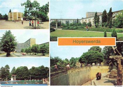 Hoyerswerda Planetarium Magistrale Am Knie Wohnkomplex Freibad Tierpark