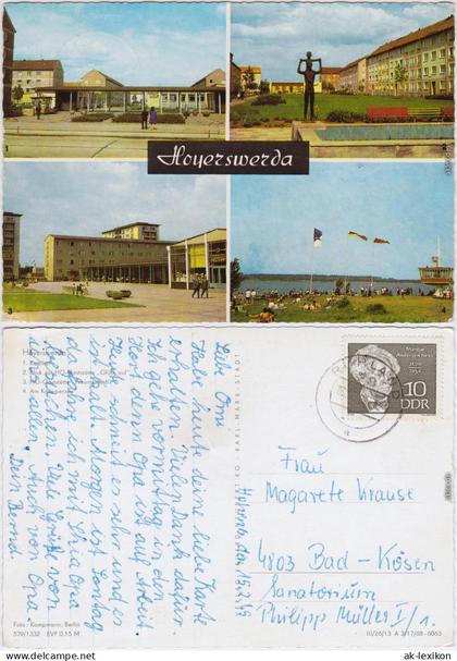 Hoyerswerda Wojerecy Kaufhof, HO-Gaststätte, Knappensee 1968