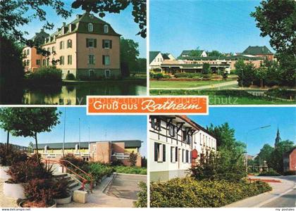 Ratheim Hueckelhoven Wasserschlos Schule Teilansichteen